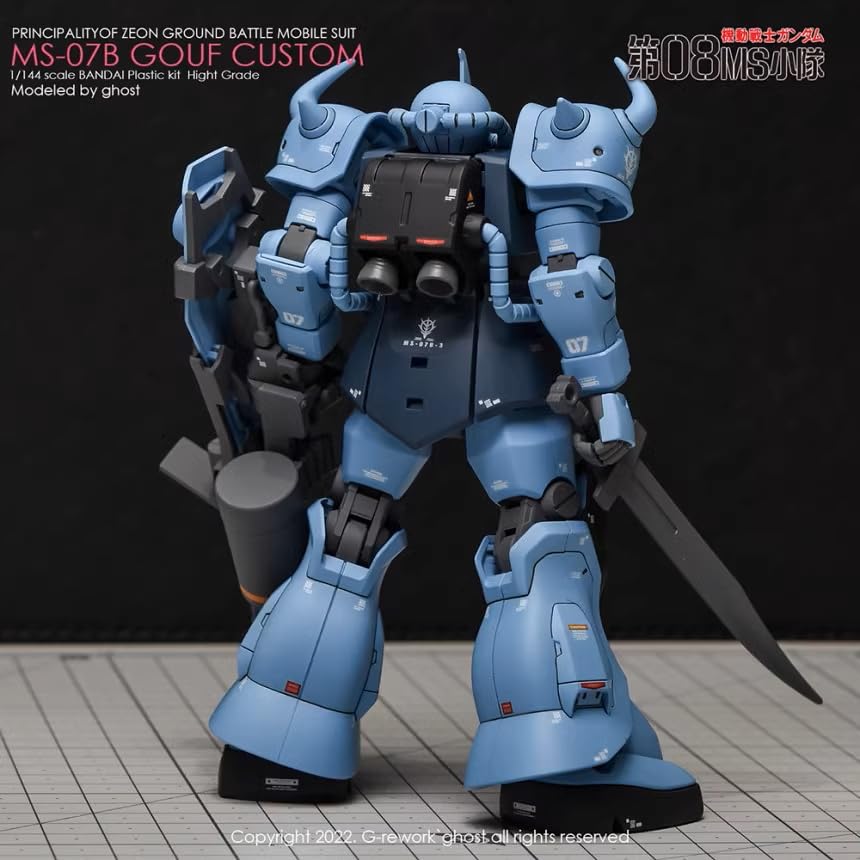 Amazon | ［HG 1：144］MS-07B3 グフカスタム 用 水転写式デカール